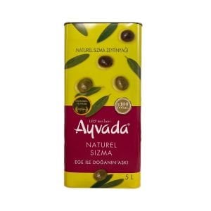 İlk Mahsul Ayvalık Erken Hasat Soğuk Sıkım Zeytinyağı 5 L