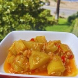 Annemin Meşhur Zeytinyağlı Kabak Tarifi