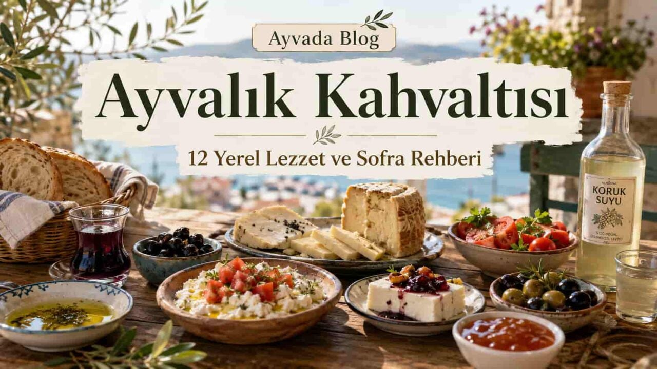 Ayvalık Kahvaltısında Ne Yenir? 12 Yerel Lezzet ve Sofra Rehberi