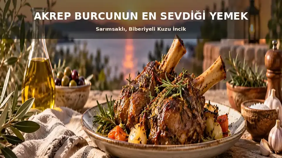 Akrep Burcunun En Sevdiği Yemek Nedir? 