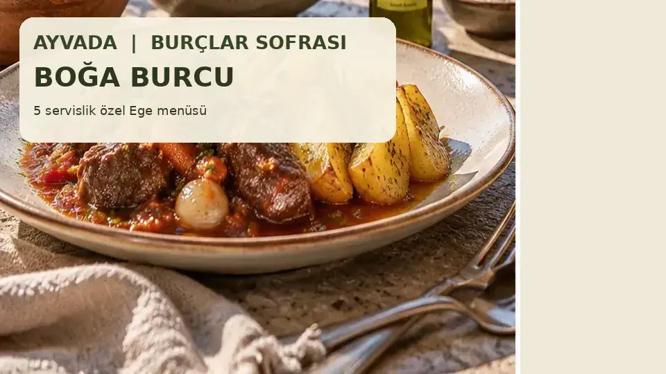 Boğa Burcunun En Sevdiği Yemek Nedir?