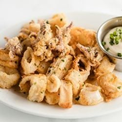 Çıtır Lokum Gibi Kalamar Tava Tarifi