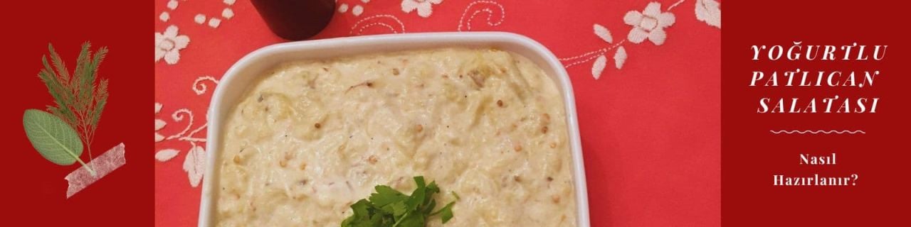 Yoğurtlu Patlıcan Salatası Tarifi