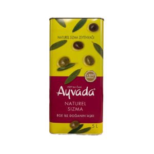 Erken Hasat Ayvalık Soğuk Sıkım Natürel Sızma Zeytinyağı 5 Lt