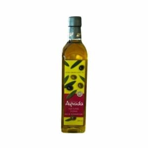 Ayvalık Soğuk Sıkım Natürel Sızma Zeytinyağı 500 ml – Kare Cam Şişe Siyah