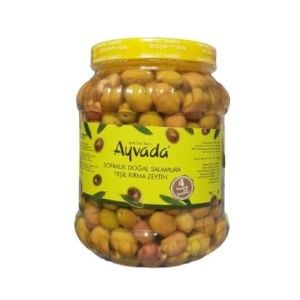 Ayvalık Natürel Yeşil Kırma Zeytin 2000 cc