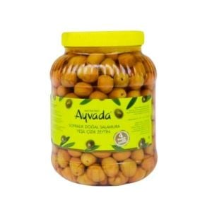 Ayvalık Natürel Yeşil Çizik Zeytin 2000Cc