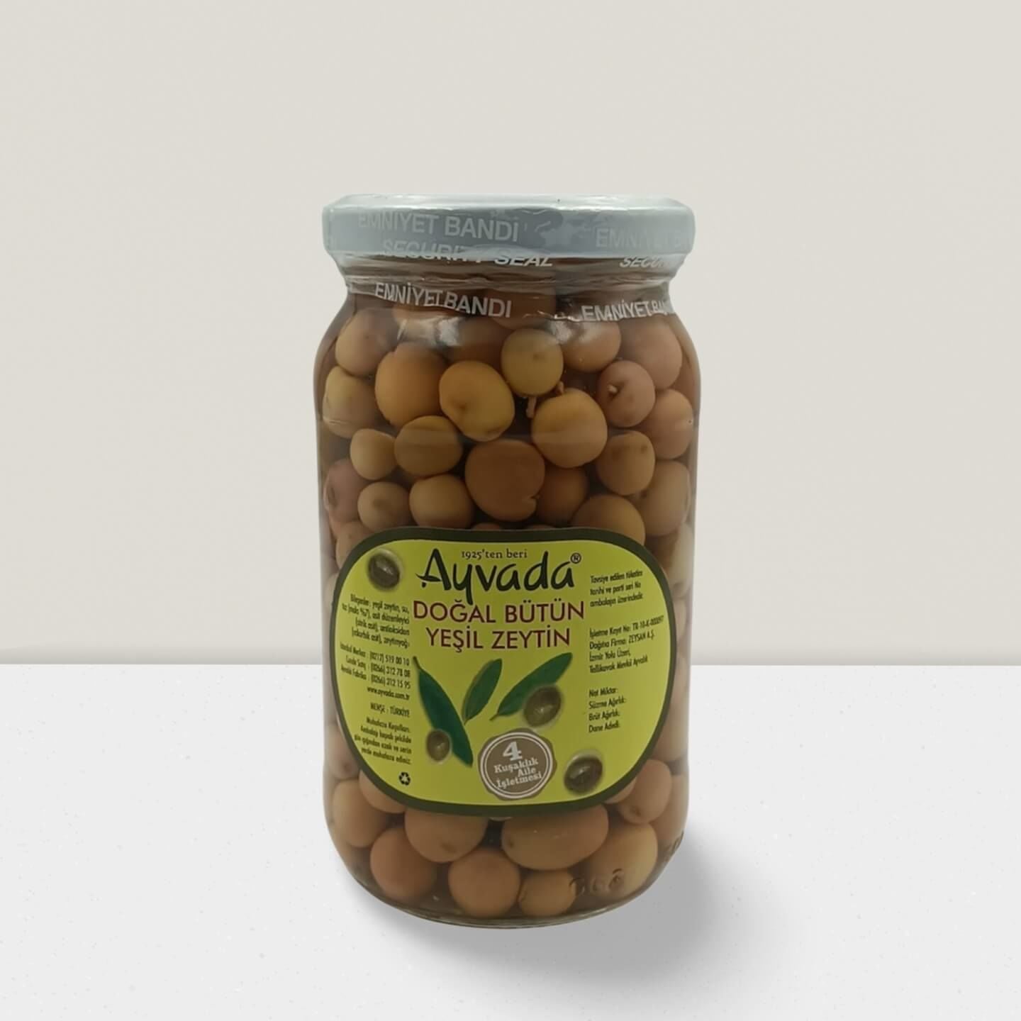 Natürel Zeytincik Yeşil Zeytin 370 g