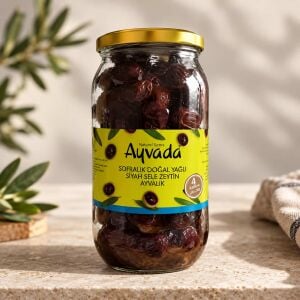 Ayvalık Sele Siyah Zeytin 1000cc