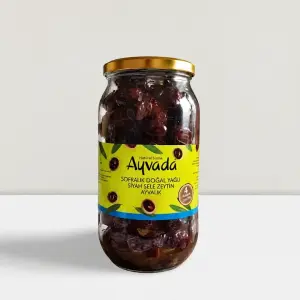 Ayvalık Sele Siyah Zeytin 1000cc