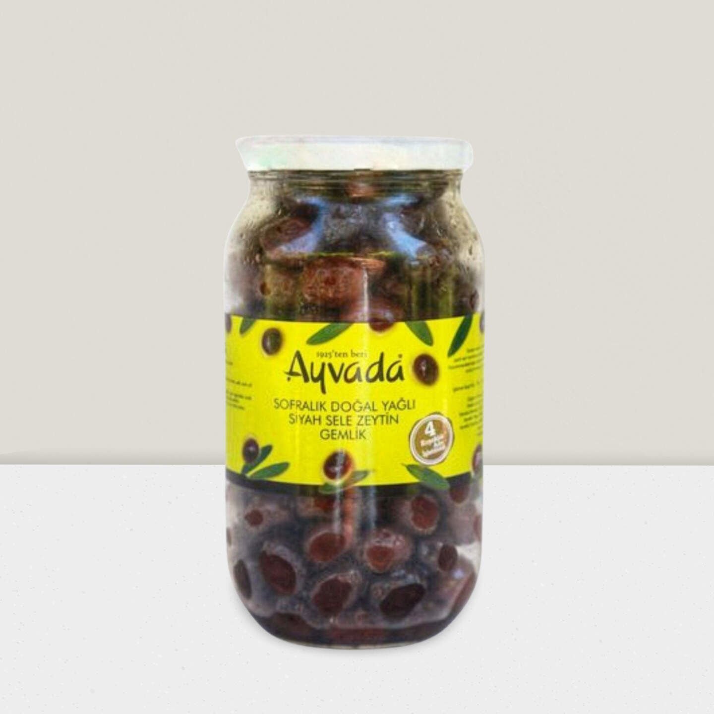 Gemlik Yuvarlama Sele Siyah Zeytin 1000cc