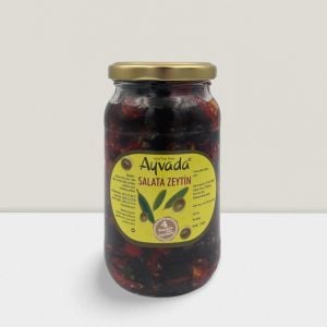 Kuru Domatesli Siyah Zeytin Salatası 370 Gr