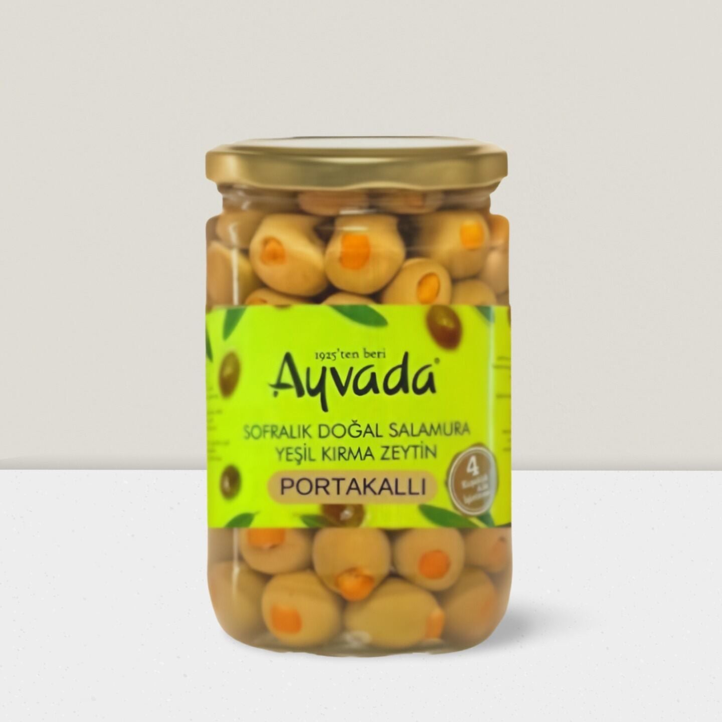 Portakallı Yeşil Zeytin 660 cc