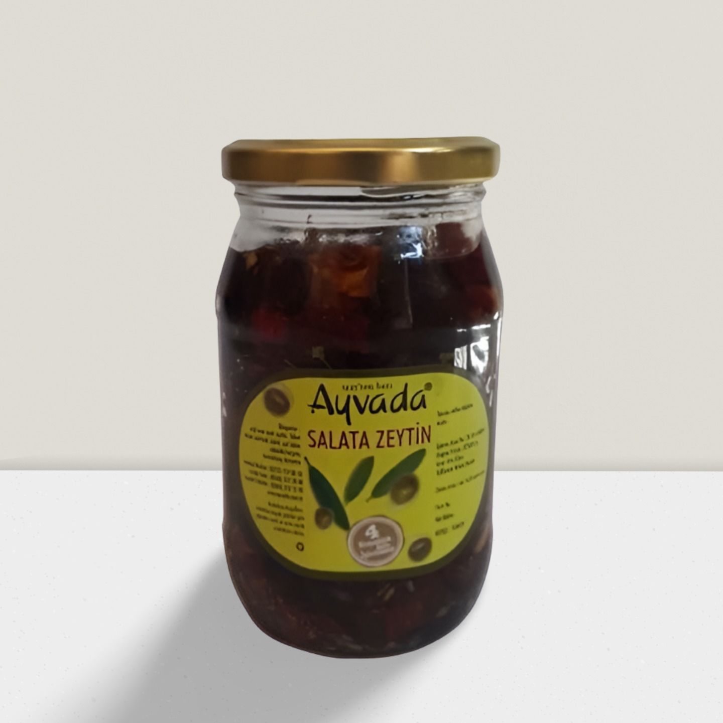 Acı Biberli Siyah Zeytin Salatası 370 Gr