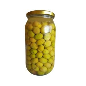 Ayvalık Natürel Yeşil Kırma Zeytin 1000Cc