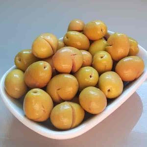 Ayvalık Natürel Yeşil Kırma Zeytin 1000Cc