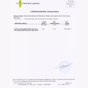 Limitli Rezerv Erken Hasat Soğuk Sıkım Zeytinyağı 3 Dizyem 2 L