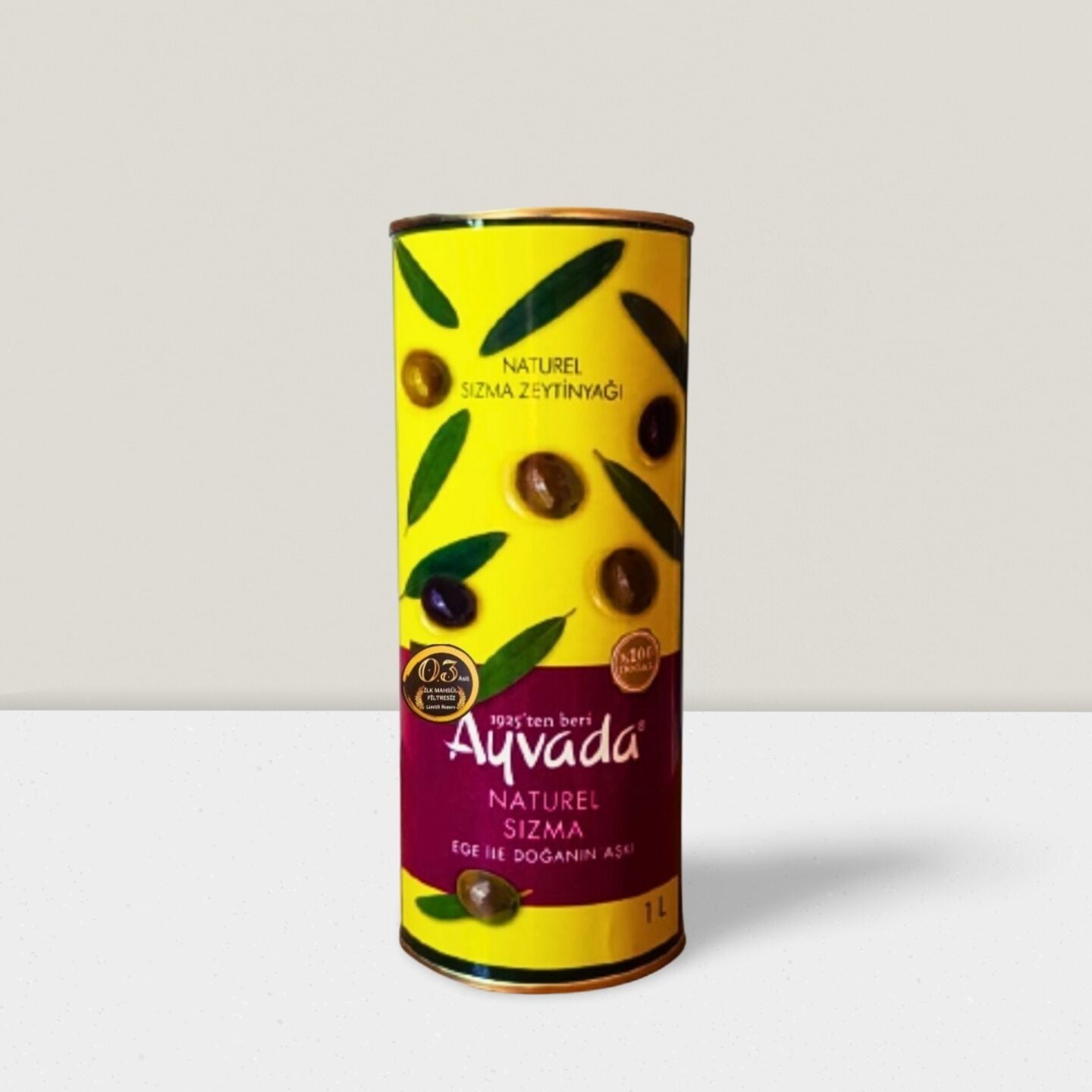 Limitli Rezerv Erken Hasat Soğuk Sıkım Zeytinyağı 3 Dizyem 1 L