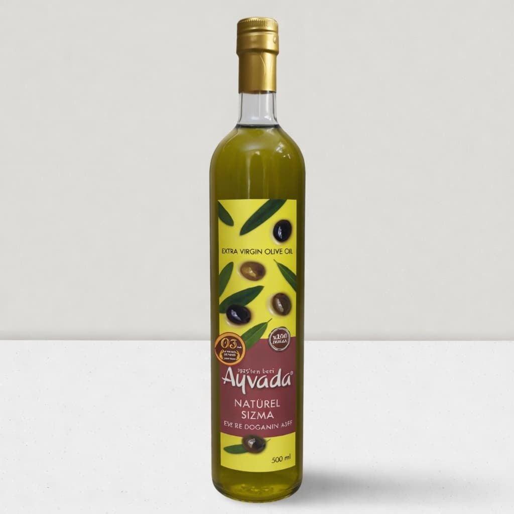 Limitli Rezerv Erken Hasat Soğuk Sıkım Zeytinyağı 3 Dizyem 500 ML