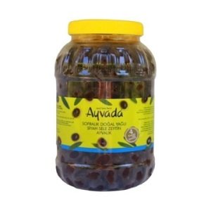 Bol Etli Duble Sele Siyah Zeytin Ayvalık 2000cc