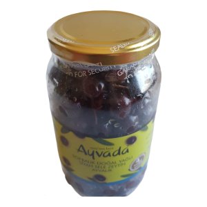 Duble Ayvalık Sele Bol Etli Siyah Zeytin 660cc