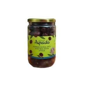 Duble Ayvalık Sele Bol Etli Siyah Zeytin 660cc