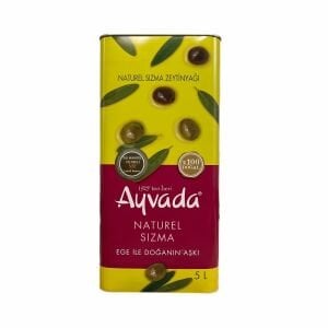 İlk Mahsul Filtreli Erken Hasat Soğuk Sıkım Zeytinyağı 5 L