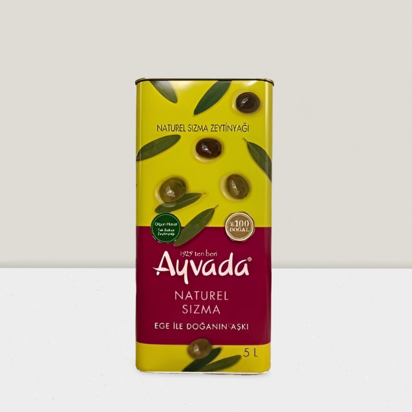 Ayvalık Olgun Hasat Natürel Sızma Zeytinyağı 5 Lt