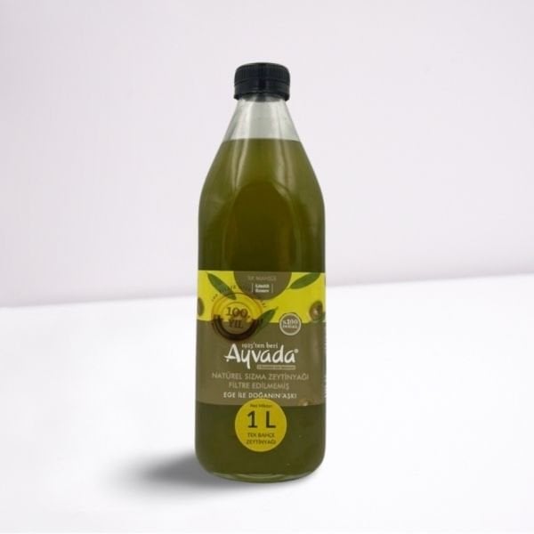 İlk Mahsul Soğuk Sıkım Erken Hasat Natürel Sızma Zeytinyağı 1 L