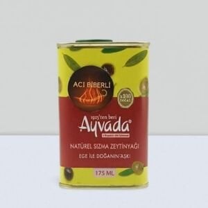 Acı Biber Çeşnili Zeytinyağı 175 Ml Teneke