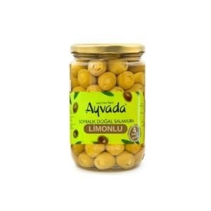 Limonlu Çekirdeksiz Yeşil Zeytin 370 cc