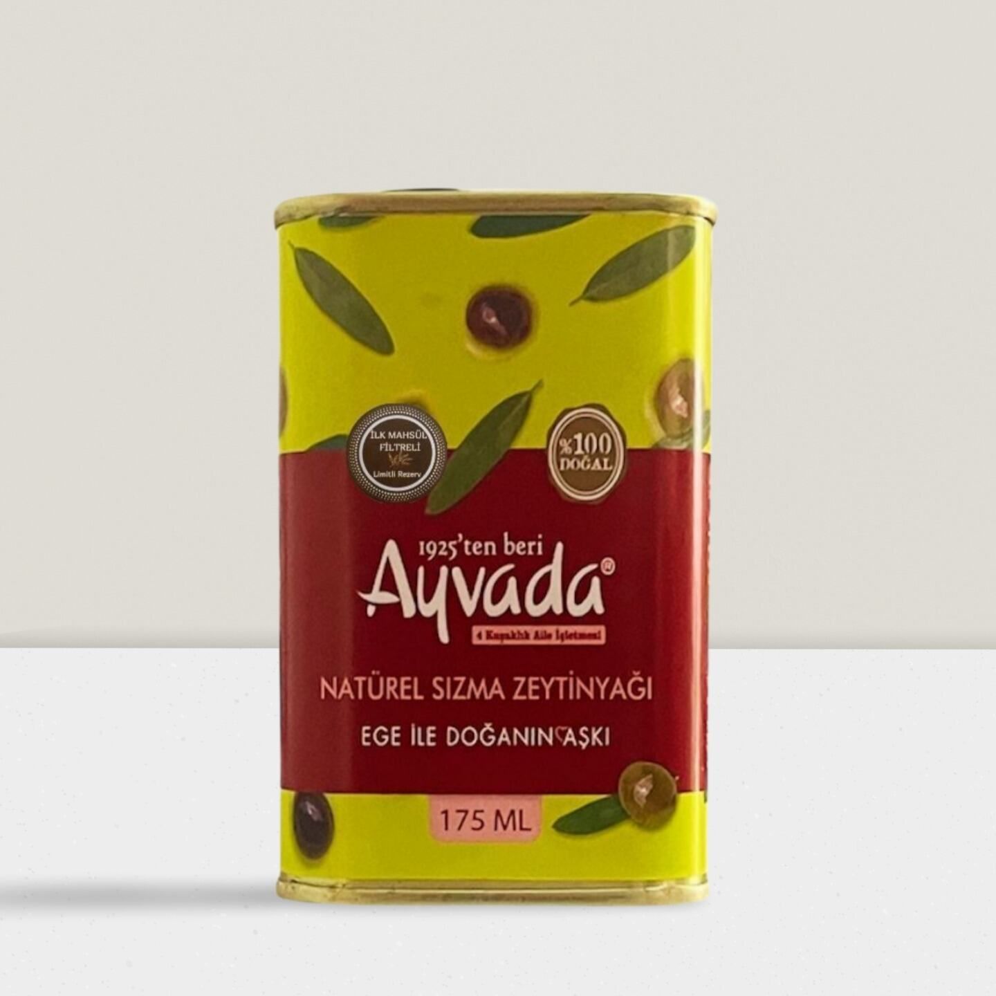 İlk Mahsul Ayvalık Erken Hasat Soğuk Sıkım Zeytinyağı 175Ml