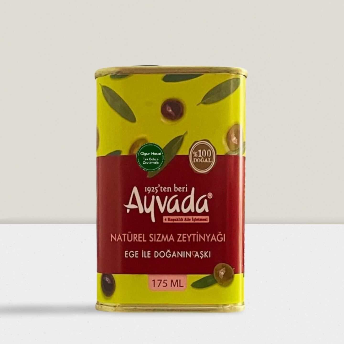 Ayvalık Olgun Hasat Natürel Sızma Zeytinyağı 175 Ml