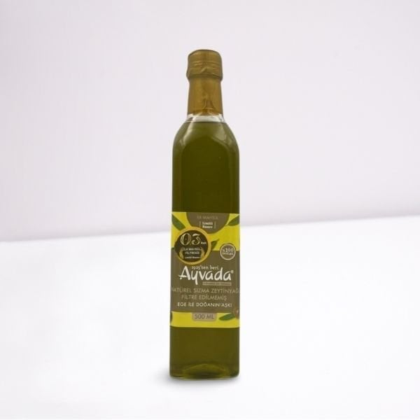 İlk Mahsul 3 Dizyem Ayvalık Erken Hasat Zeytinyağı 500 ml