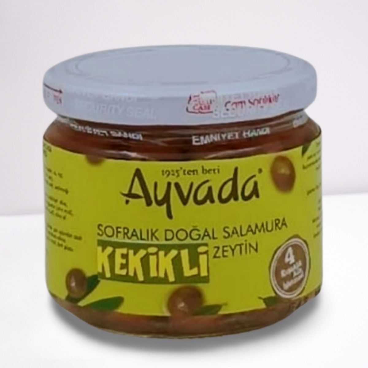 Kekikli Sarımsaklı Yeşil Zeytin Tek Bahçe Ayvalık