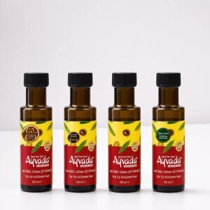 Ayvada Zeytinyağı Tadım Seti 4’lü – 100 ml Cam Şişe
