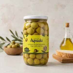 Domat Çizik Yeşil Zeytin 1000 cc